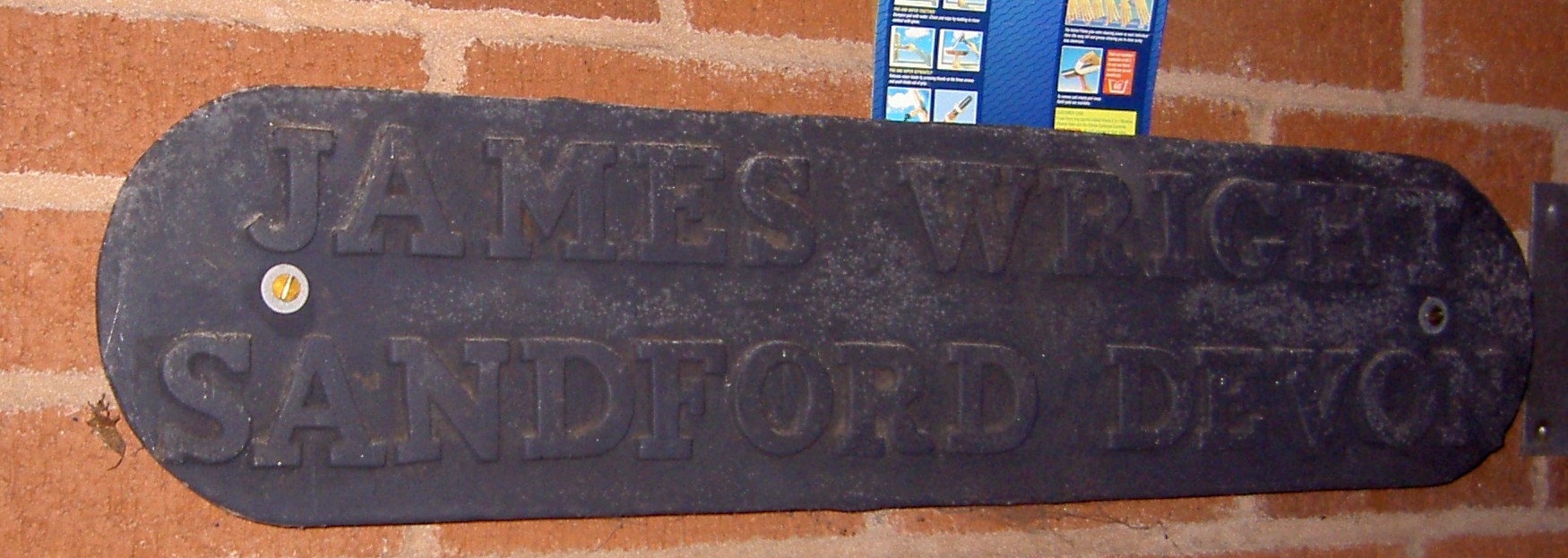 wright plaque